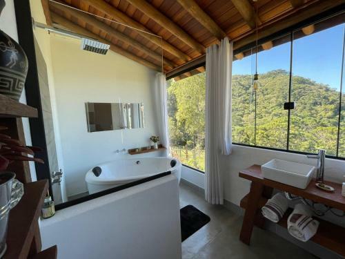 Lodge Fora Da Curva - Chal� Nas Montanhas