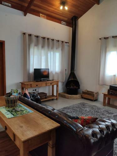 Lodge Fora Da Curva - Chal� Nas Montanhas