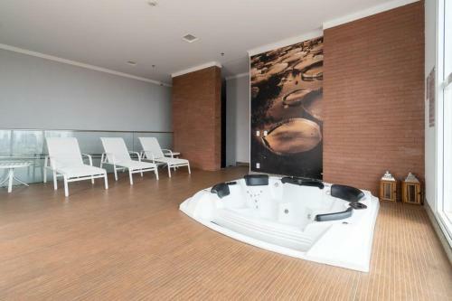 Apartamento De 1 Quarto - Edif�cio Metropolitan Barcelona - Jardim Goias - Mb306b