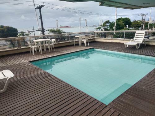 Apartamento Flat Vila Costeira 104 Beira Mar