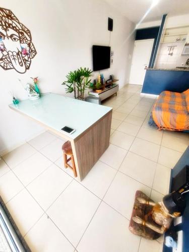 Apartamento Praia Da Enseada, Com Lazer Total.