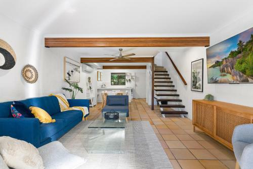 Apartamento Stylish Townhouse, Private Courtyard Walk To Beach