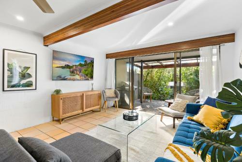Apartamento Stylish Townhouse, Private Courtyard Walk To Beach