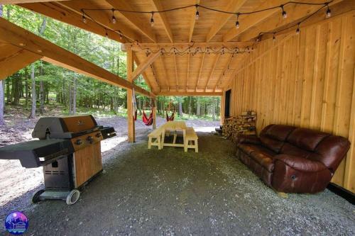 Chalet Deschamps- Spa- Chien Accept�- Nature- Estrie
