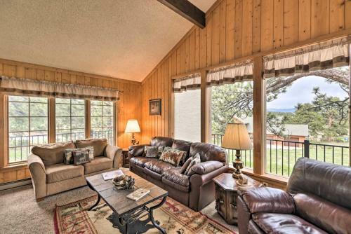 Rocky Mountain Breezes Cabin Grill And Deck!
