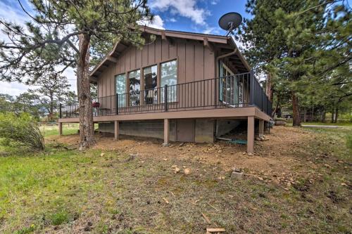 Rocky Mountain Breezes Cabin Grill And Deck!