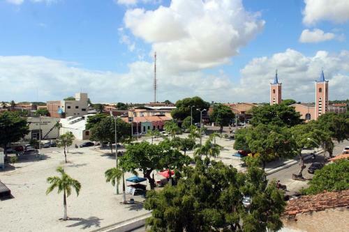 Apartamento Flat Com Varanda E Vista Mar