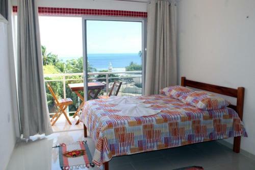 Apartamento Flat Com Varanda E Vista Mar