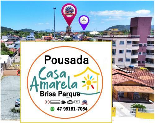 Hostal Pousada Casa Amarela Brisa Parque