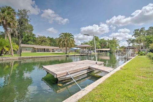 Waterfront Crystal River Home With Boat Dock!