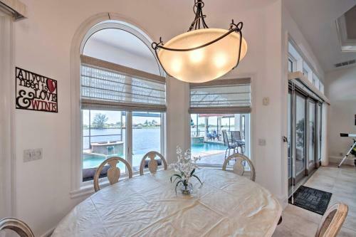 Luxe Waterfront Escape With Dock, Infinity Pool