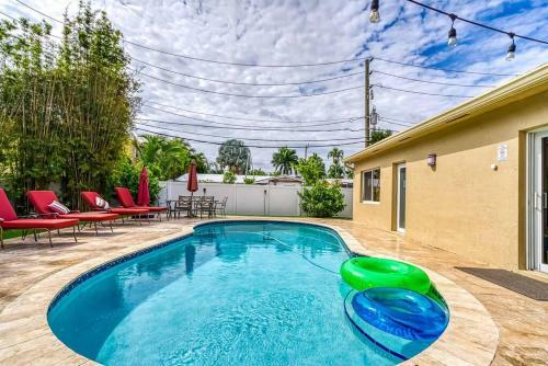 Hollywood Villa Close To The Beach W/heated Pool