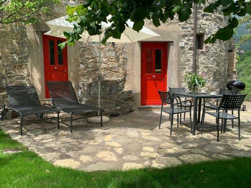 Medieval Mountain Setting With Private Garden