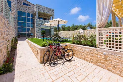Blue Stone Pool Villa Crete Sea View