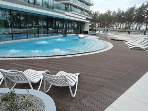 Apartamento Wave Appartment In Misdroy With The Pools, Jacuzzi, Sauna, Seaview