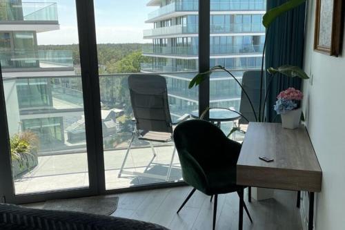 Apartamento Wave Appartment In Misdroy With The Pools, Jacuzzi, Sauna, Seaview