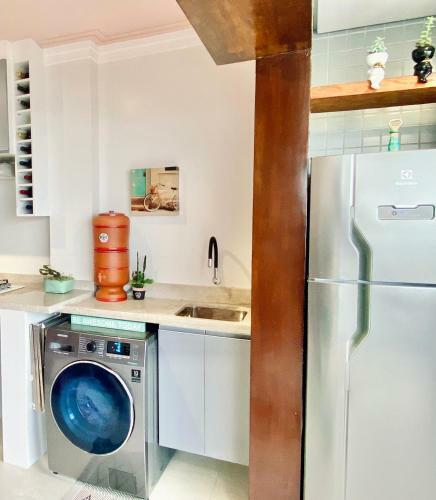 Apartamento Lindo Ap Com Vista Mar E Churrasqueira