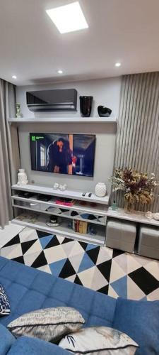 Apartamento Requinte E Conforto Com M�veis Novos E Vista Mar