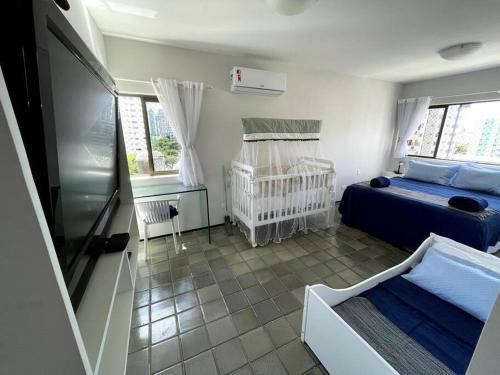 Apartamento Apto Espa�oso, Confort�vel E A 150 Metros Da Praia