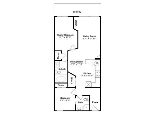 Apartamento Sundunes #142