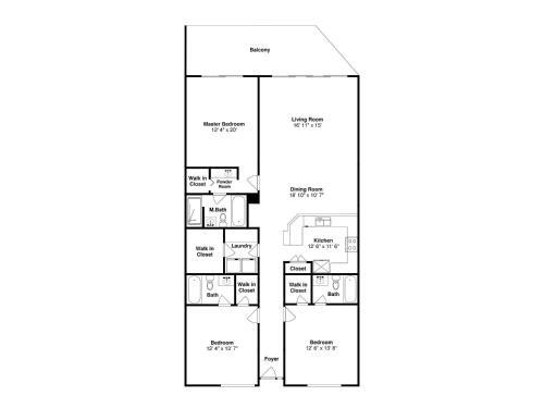 Apartamento Bmer703