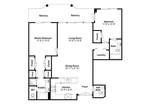 Apartamento Portofino Island Resort #4-1309