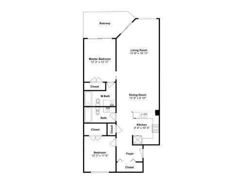 Apartamento Emerald Isle #1606