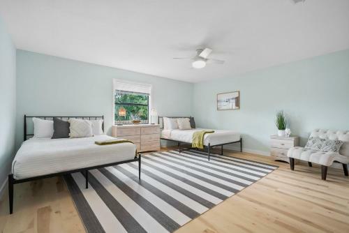Apartamento Palm Tree Suite 1 Block To Waves And Sand Prime St Aug Beach