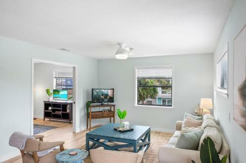 Apartamento Palm Tree Suite 1 Block To Waves And Sand Prime St Aug Beach