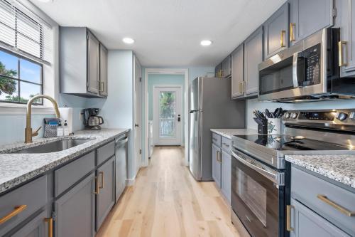 Apartamento Palm Tree Suite 1 Block To Waves And Sand Prime St Aug Beach