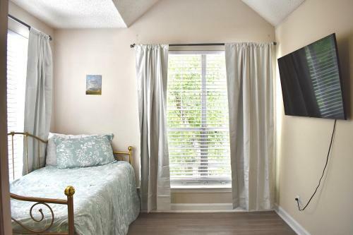 Lovely Barn Door Sunroom!