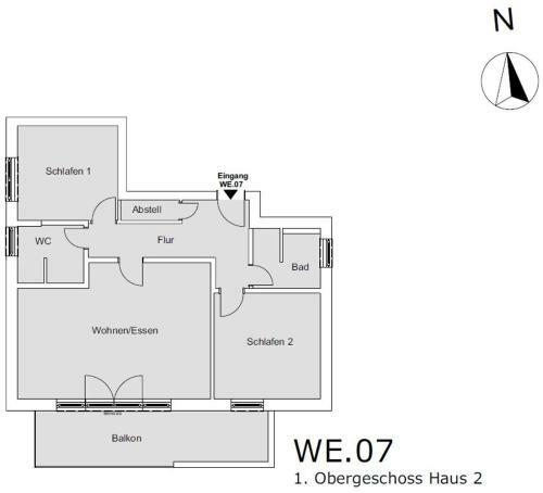 Apartamento Die Haffh�user Ferienwohnung VII