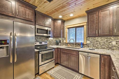 Apartamento Rustic Condo Fireplace, 2 Mi To State Park!