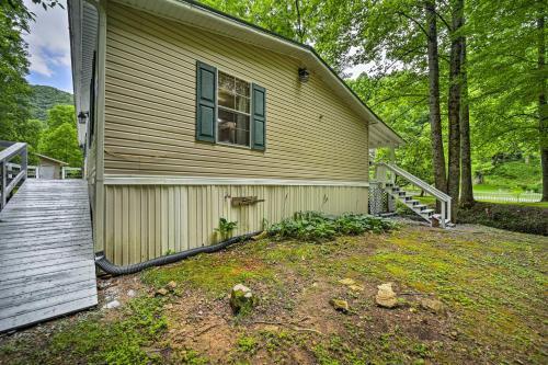 Tranquil Creekfront Bryson City Home With Grill