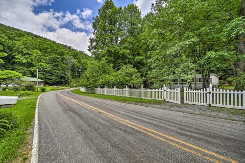 Tranquil Creekfront Bryson City Home With Grill