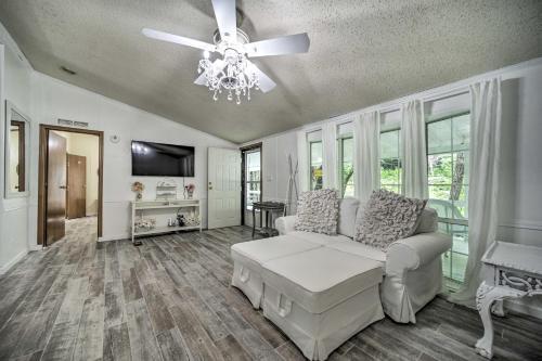 Tranquil Creekfront Bryson City Home With Grill