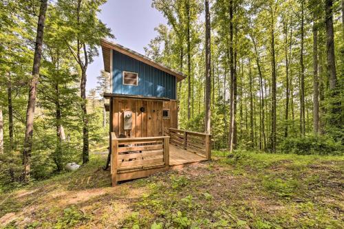 Darling 30-acre Cabin With Fire Pit And Balcony!