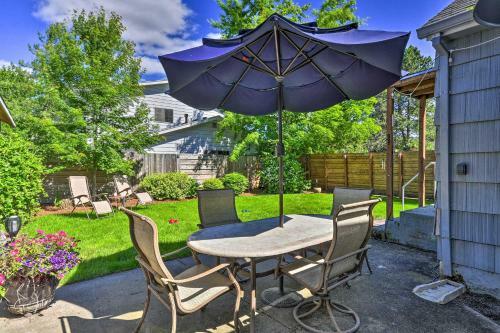 Charming Beaverton Home, Backyard With Fire Pit