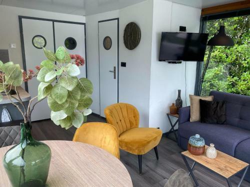 Modern House Boat In Monnickendam With Jetty