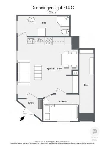 Apartamento Ponderosa - Dronningensgate Central
