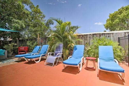 Apartamento Tropical Apt With Patio, Mins To The Beaches!