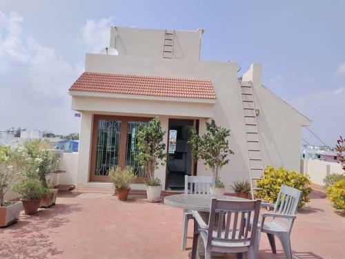 Apartamento A Cosy Rooftop Nest In Pondicherry Center