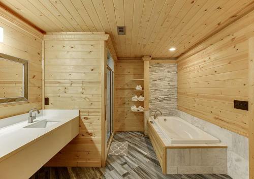 Villa Cabin Near Helen, Ga W Spa Amenities