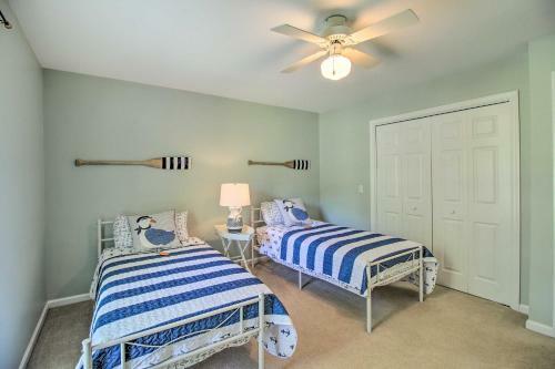 Bright Family-friendly Escape, Walk To River!