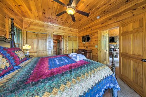 Unique Mineral Bluff Home With Mountain Views!