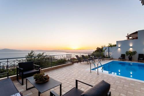Aigli Luxury Villa - Seaview Panoramic Retreat
