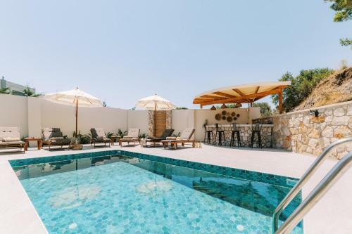 Villa Stavlos Luxury Stone House