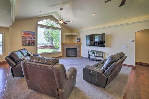 Idyllic Idaho Falls Retreat With River Views!