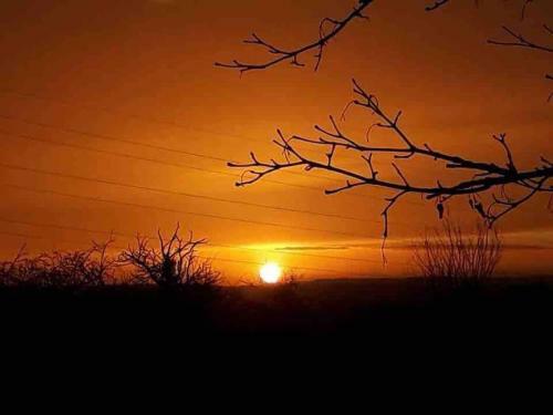 Romantic Shepherds Hut With Stunning Sunsets