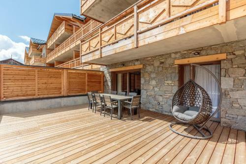 Apartamento Les Terrasses De La Vanoise